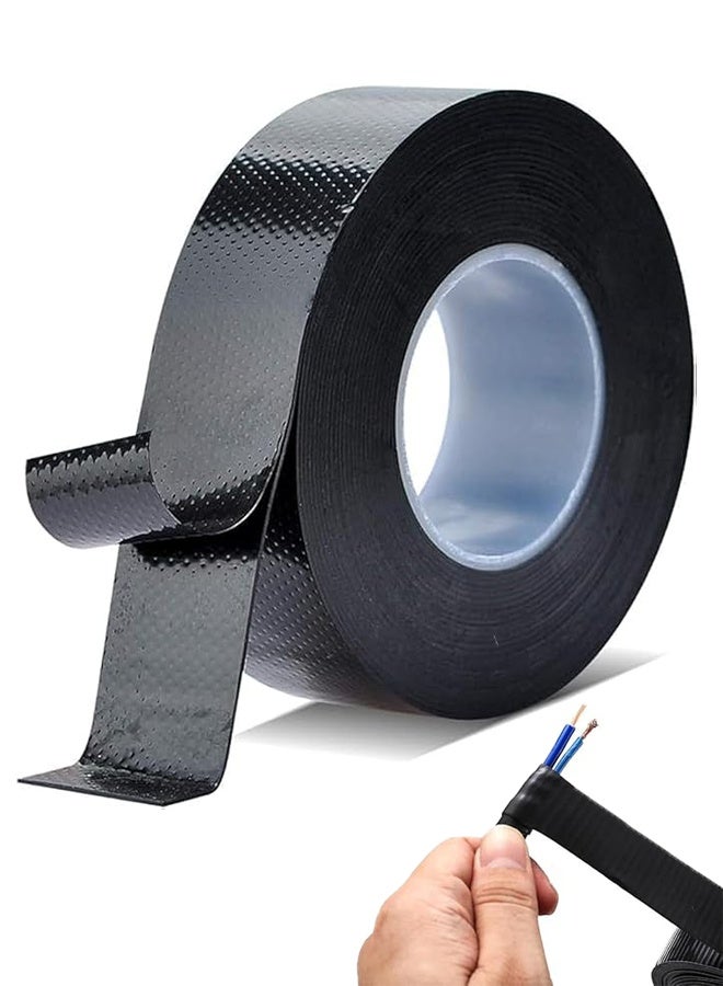 Waterproof Self-Fusing Silicone Rubber Tape Electrical Tape for Coax Connectors/Coaxial Cable/Antenna/Emergency Repair, 25mm*5yds - Image 1