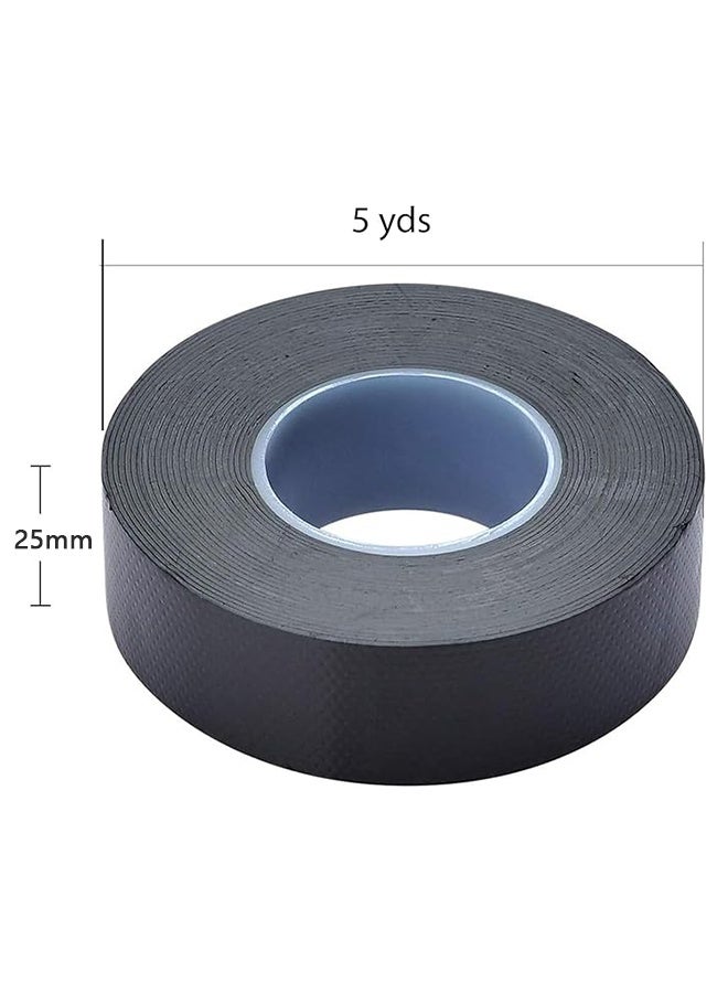 Waterproof Self-Fusing Silicone Rubber Tape Electrical Tape for Coax Connectors/Coaxial Cable/Antenna/Emergency Repair, 25mm*5yds - Image 2