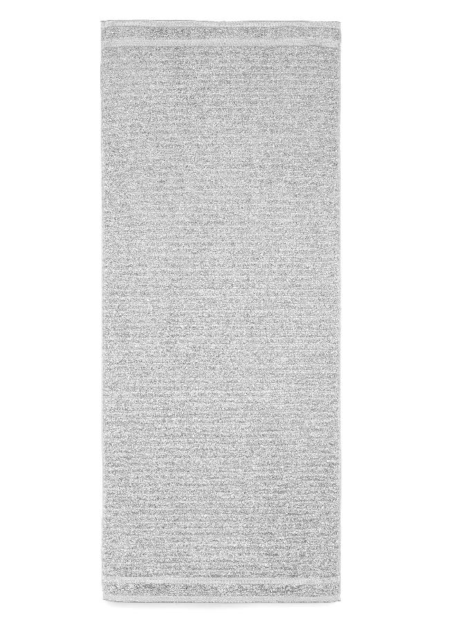 Martha stewart MARTHA STEWART 100% Cotton Bath Towels Set Of 6 Piece, 2 Bath Towels, 2 Hand Towels, 2 Washcloths, Quick Dry Towels, Soft & Absorbent, Bathroom Essentials, Towel Sets For College Dorm, Textured Gray  - Image 2