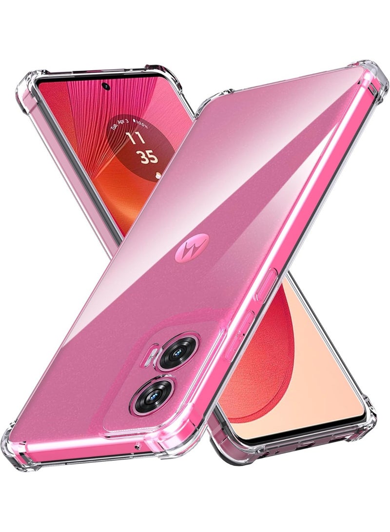 جراب شفاف لهاتف موتورولا موتو G85 شفاف