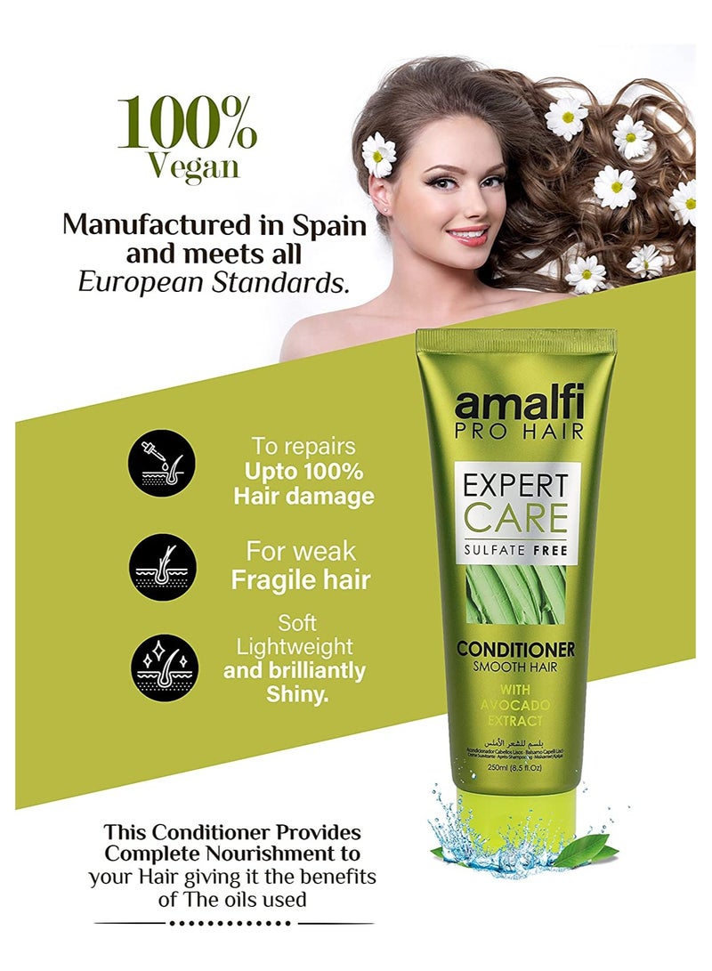 امالفي بلسم للشعر الناعم خالي من الكبريتات 250 مل - Image 3