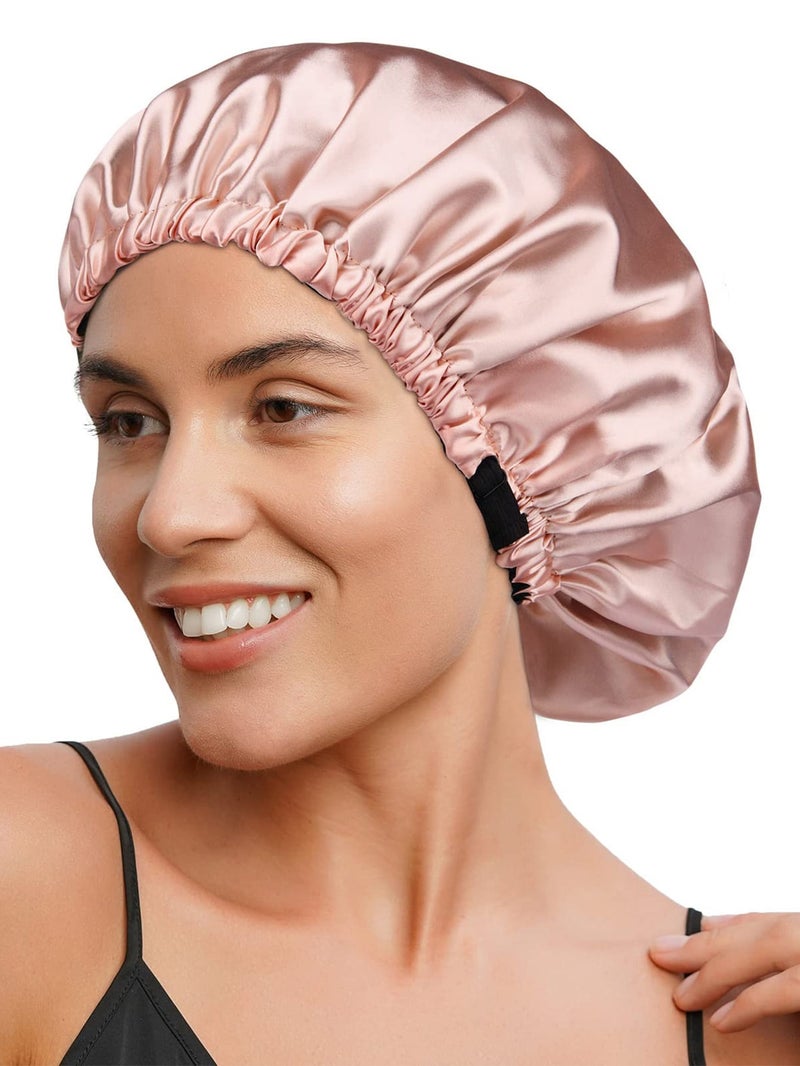 Elegant Satin Sleep Bonnet – Protects Hair from Friction & Breakage - Image 5