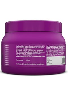 BBLUNT Hair Fall Control Hair Mask with Pea Protein & Caffeine for Stronger Hair-250 g | Reduces Hair Fall | Strengthens Hair | Enriched with Shine Tonic  - Image 2