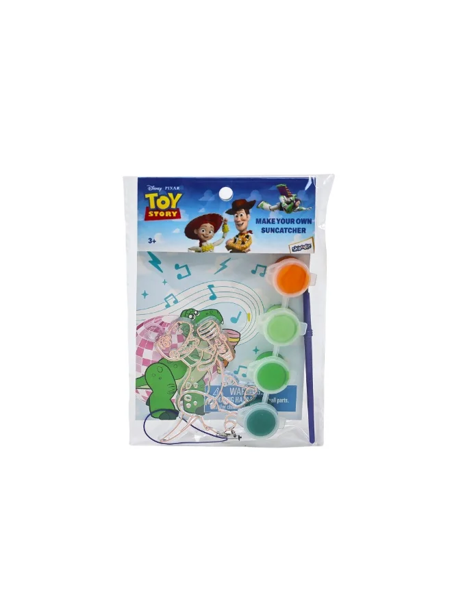 Disney Toy Story Rex Make Your Own Suncatcher | Painting Kit | Art & Craft For Kids | Fun Staycation Activity | Age 3+