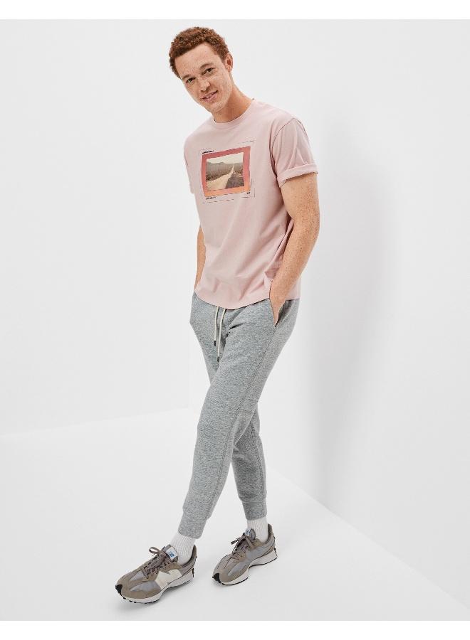 American Eagle Graphic Crew Neck T-Shirt - Image 5