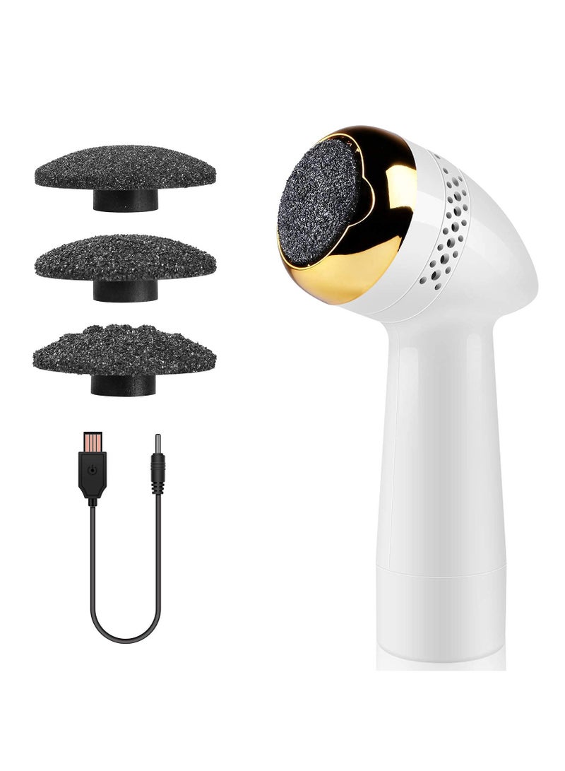 KASTWAVE Electric Vacuum Foot Grinder Portable Electronic Foot Callus Remover 3000 RPMS-95% Absorption Rate, Portable Rechargeable Dead Skin Remover for Feet Hard Cracked Dry Skin Ideal Gift - Image 1