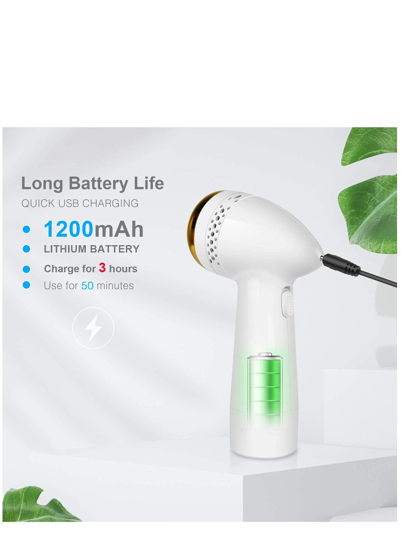 KASTWAVE Electric Vacuum Foot Grinder Portable Electronic Foot Callus Remover 3000 RPMS-95% Absorption Rate, Portable Rechargeable Dead Skin Remover for Feet Hard Cracked Dry Skin Ideal Gift - Image 3