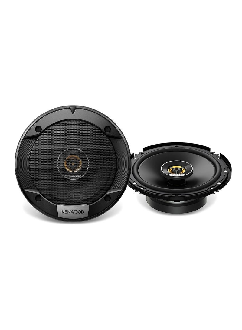 KENWOOD Car Speaker Flush Mount Speaker Peak Power 330W 60W RMS 16cm 2way KFC-S1676EX  - Image 1