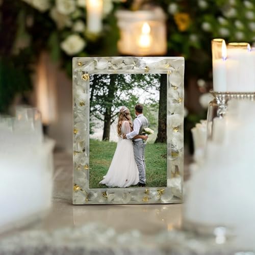 BuleVina Resin Picture Frame Mold - Epoxy Silicone Casting Mold for DIY Personalized Photo Crafts - Rectangle Shape for Home Table Decoration, Handmade Gifts (8x6 Inch) - Image 3
