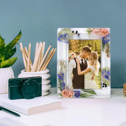 BuleVina Resin Picture Frame Mold - Epoxy Silicone Casting Mold for DIY Personalized Photo Crafts - Rectangle Shape for Home Table Decoration, Handmade Gifts (8x6 Inch) - Image 5