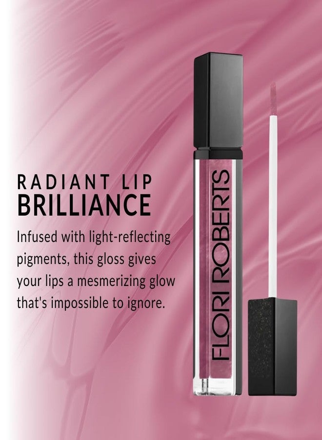 فلوري روبرتس ملمع شفاه فلوري روبرتس المعدني، ملمع شفاه نابض بالحياة للنساء ذوات البشرة السمراء أو الداكنة، غير لزج، يدوم طويلاً، بلمسة نهائية لامعة للغاية - Image 4