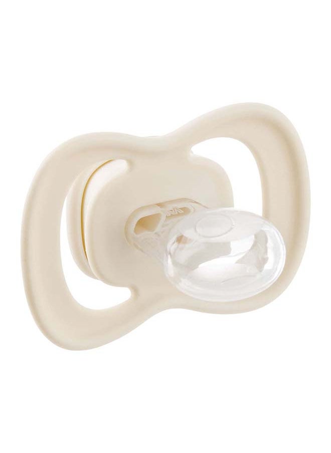 b.box Designer Pacifier Silicone Size 2, 6M+, 2 Pieces, Sage/Vanilla  - Image 4