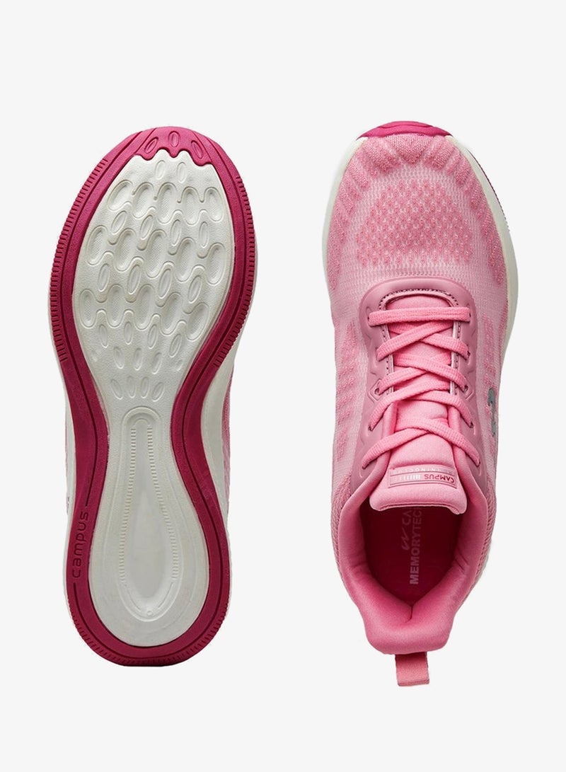 CAMPUS Women's Pink Low-Top Sneakers - Lightweight Shoes with White Sole, Comfortable Casual Shoes - Image 5