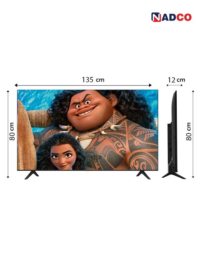 نادكو شاشة سمارت - اندرويد 13 - 55 بوصة - 4K UHD - LED - حامل جداري مجانا - NC-55T - Image 4