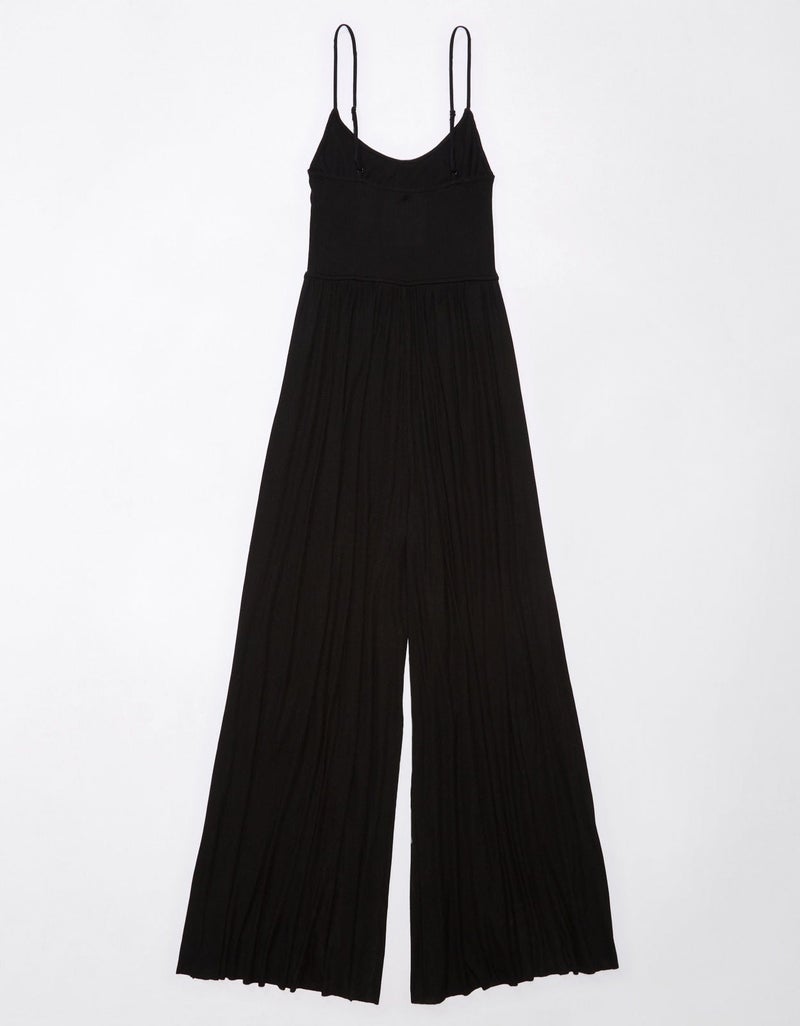 American Eagle AE Soft and Sexy Wide-Leg Jumpsuit - Image 5