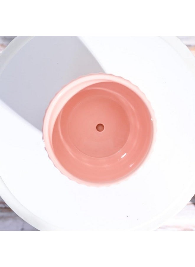 Ugaoo - UGAOO Grail Ceramic Pot for Indoor Plants - Peach (5 Inch) - Image 1
