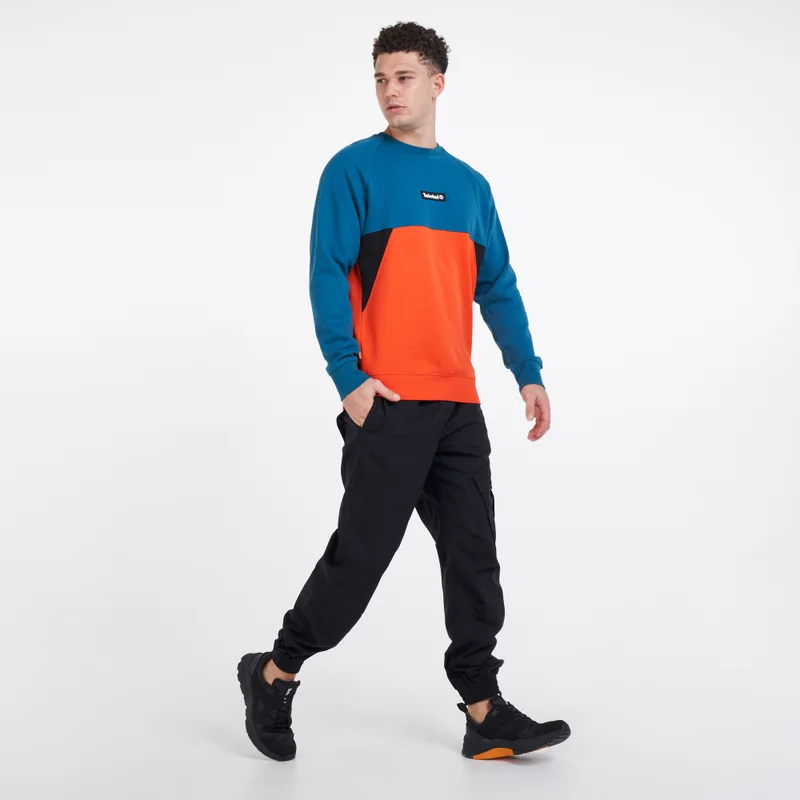 Timberland Men's YC Cut & Sew Sweatshirt