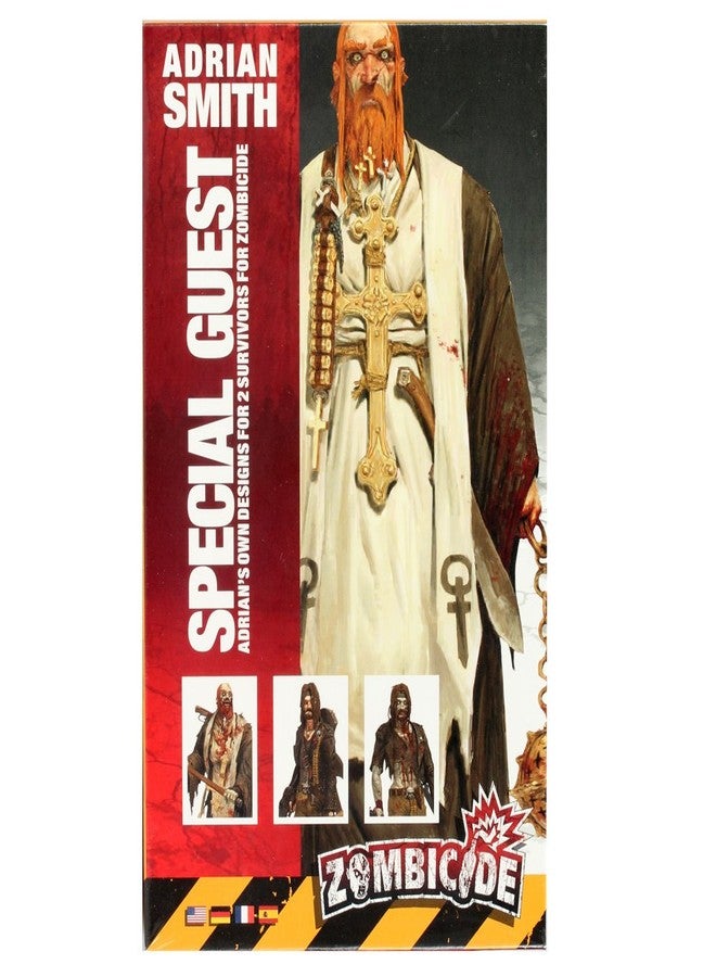 Asmodee Zombicide: Black Plague Adrian Smith SPECIAL GUEST BOX - Embrace the World of HATE Chronicles! Cooperative Tabletop Miniatures Strategy Game, Ages 14+, 1-6 Players, 1 Hr Playtime, Made by CMON - Image 3
