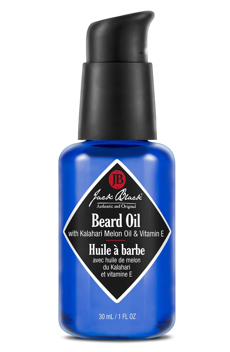 Jack Black Beard Oil for Men - Mens Beard Oil, Leave In Beard Conditioner for Men, Beard Softener for Men, Mens Beard Care Products, Mustache Oil, Mens Gifts, Beard Gifts for Men - Image 1
