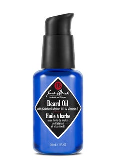 Jack Black Jack Black Beard Care for Men, Kalahari Melon Oil & Vitamin E – Beard Oil for Grooming, Hydrating Conditioning Oils, Softens Brittle & Dry Facial Hair  - Image 1