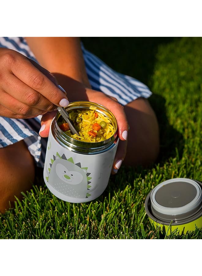 بيبي لاف حافظة طعام حرارية مع ملعقة ووعاء، عبوة من 0، سعة 300 مل، B0122L - Image 5