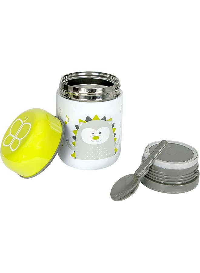 بيبي لاف حافظة طعام حرارية مع ملعقة ووعاء، عبوة من 0، سعة 300 مل، B0122L - Image 2