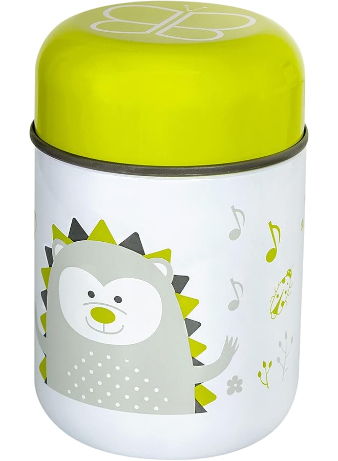 بيبي لاف حافظة طعام حرارية مع ملعقة ووعاء، عبوة من 0، سعة 300 مل، B0122L - Image 1