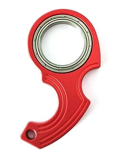 Generic Keychain Spinner Multifunctional Portable Fidget Spinning Toy Newfangled Coping with Stress Rotating Key Ring Boutique Simple Key Accessories Gift for Finger Exercise  - Image 1