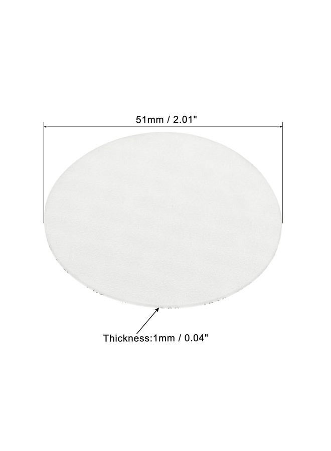 Patikil 51Mm/2.01" Foam Lid Liner, 200Pack Adhesive Ps Liner Pressure Sensitive Seal Cap Liners Resistant Tamper For Plastic Glass Jar Bottle Seals - Image 2