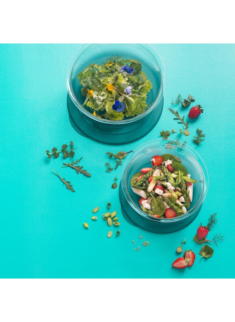 Tupperware Crystalline Bowl 3.5l Green  - Image 3