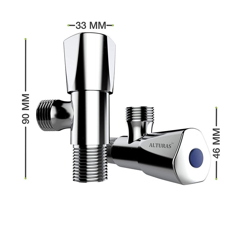 ALTURAS Alturas Stainless Steel Acura Angle Valve set of 6  - Image 3
