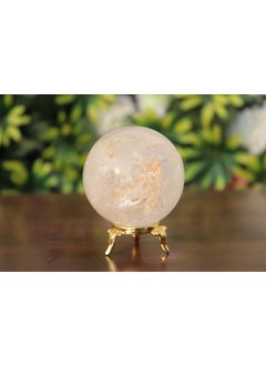 Excel Excel 65mm Rose Quartz Crystal Sphere Ball, 350g, Healing Crystal for Home, Office, Gifts  - Image 4