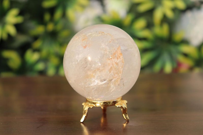 Excel 65mm Rose Quartz Crystal Sphere Ball, 350g, Healing Crystal for Home, Office, Gifts - Image 4