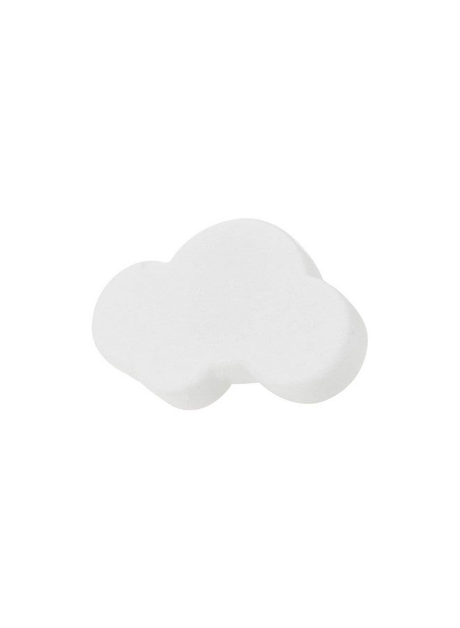 Mcredy Kids Door Knobs Cartoon Dresser Knobs Rubber White Cloud Cartoon Door Knob 2.09x1.22 (Lxw) Cute Cabinet Pulls for Kids' Room Cabinets, Doors, Dresser and Closets Pack of 8 - Image 5
