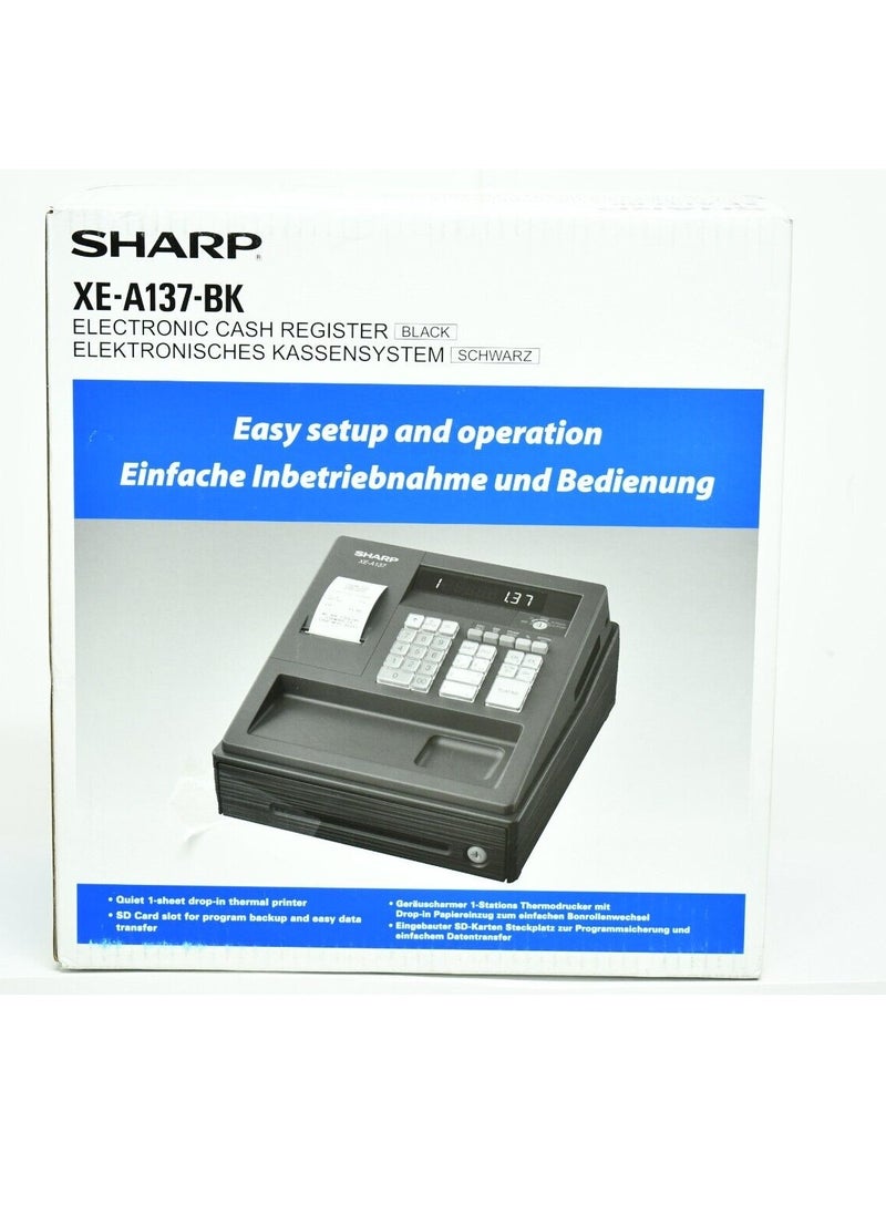 SHARP Sharp XE-A137 Electronic Cash Register  - Image 2