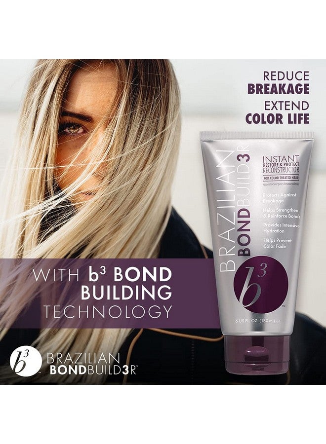 B3 BRAZILIAN BONDBUILDER Instant Restore & Protect Reconstructor 6 Fl Oz (Pack Of 1) - Image 3