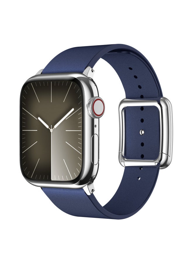 مناسبة لساعة Apple Watch9 لساعة Apple Watch9، مشبك شفط مغناطيسي حديث للرياح، حزام منسوج ناعم، مادة قابلة للتحلل - اللون: 42/44/45 مم بني فاتح