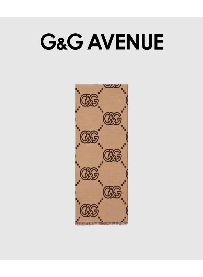 G&G AVENUE Men fashion scarf with soft and warm winter collar, classic thick knitted scarf breathable and lightweight handbag accessories neck scarf men's gift - Image 2