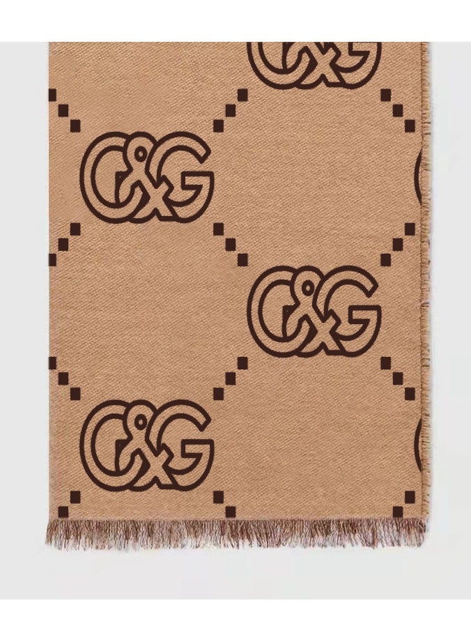 G&G AVENUE Men fashion scarf with soft and warm winter collar, classic thick knitted scarf breathable and lightweight handbag accessories neck scarf men's gift - Image 4