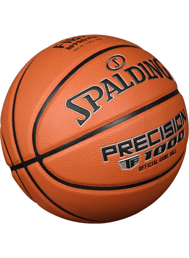 SPALDING Tf1000 Classic Series Microfiber Indoor Competition Basketball, Size 7, Adult, 77-526Y - Image 3