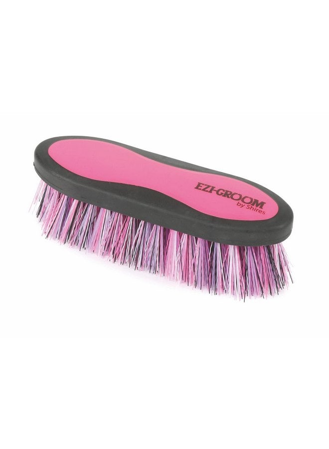 Shires EZI-GROOM GRIP DANDY BRUSH - LARGE (B.Pink) - Image 5