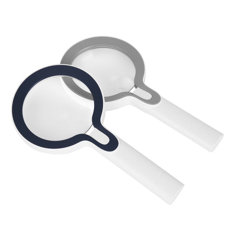 Magnifying Glass: 108mm Handheld 5X 10X Lenses - Scratch-Resistant Durable Acrylic Optical Lens, 29 LED Lights With 3 Adjustable Brightness Levels for Reading Small Prints, Inspection, Elderly and Chi - Image 2