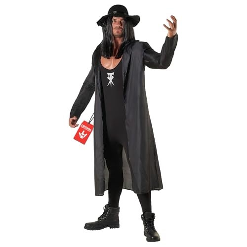 MORPH زي مرف ذا أندرتيكر، زي WWE أندرتيكر، أزياء WWE للبالغين، أزياء هالوين للرجال، كبير - Image 1