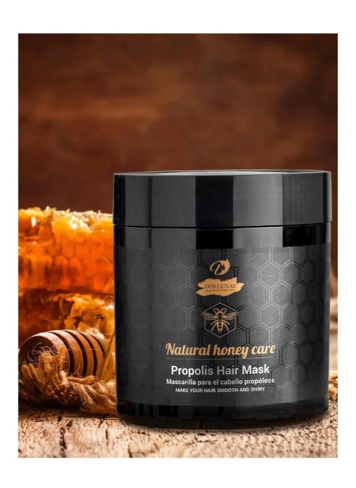 DOS LUNAS Propolis Hair Mask Natural Honey 500 ml  - Image 2