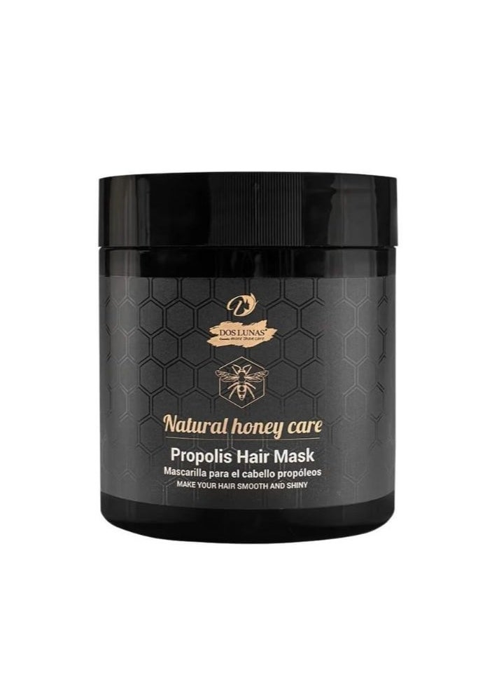 DOS LUNAS Propolis Hair Mask Natural Honey 500 ml  - Image 1