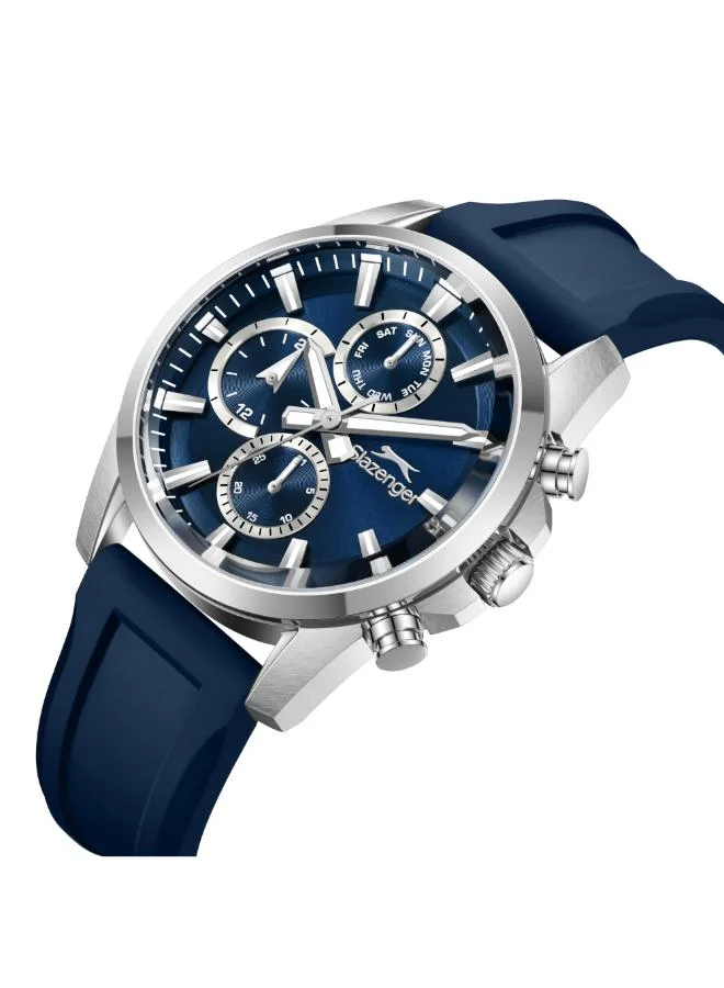 Slazenger Men's Silicone Multi Function Watch SL.9.2523.2.02 - 42 mm