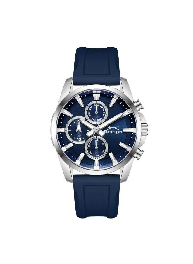 Slazenger Men's Silicone Multi Function Watch SL.9.2523.2.02 - 42 mm