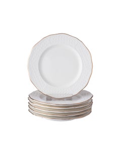 Dania Cake Stand 8 Pieces Set With White Porcelain Plates And Scoop 28,14.5 cm  - Image 2