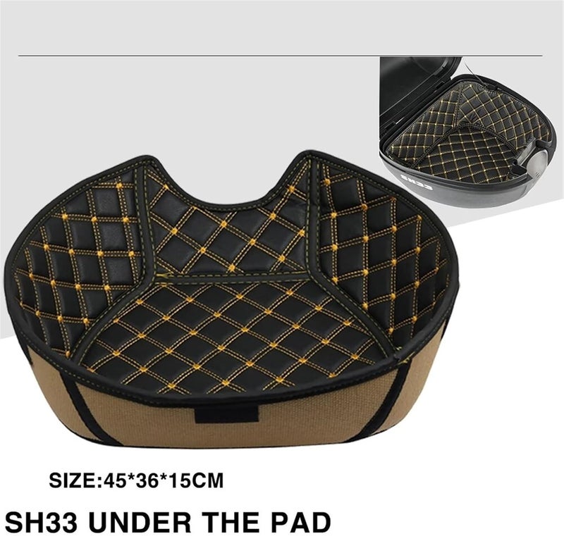 QASULER Motorcycle Trunk Case Liner for SHAD SH33 - Image 4
