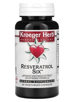 Resveratrol Six 60 Vegetarian Capsules - pzsku/Z29C88C48341EACBB91E6Z/45/_/1729515301/1ccdd871-caa0-46d6-b65b-c7f4aadcf604